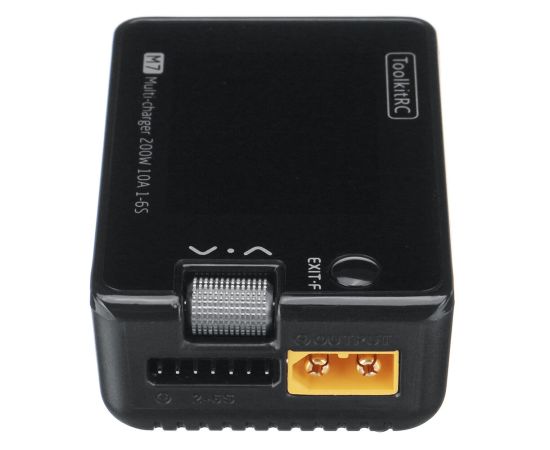 Многофункциональное зарядное устройство ToolkitRC M7 200Вт, Наличие блока питания: Добавить БП 200Вт, изображение 5